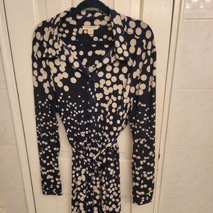 Polka Dot Dress with Belt - Size 18!